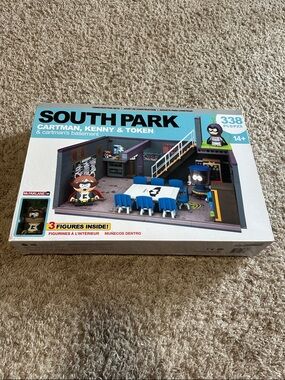 South Park Cartman Kenny Token Cartman Basement Construction Set McFarlane New